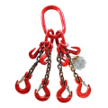 9mm 4-Legs Lifting Chain Sling with Clevis Sling Hook